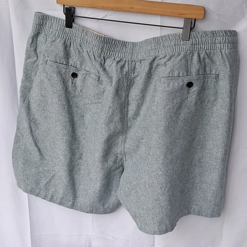 J. Crew Gray GreenMen's Shorts Linen Blend Size XXL